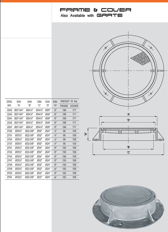 Manhole Covers & Frames, Iron Castings, Gratings, Ductile Iron, Iron Foundry, Cast Iron Foundry, Ductile Iron Castings, Meter Boxes, Grey Iron Castings, Cast Iron Manhole Covers, Cast Iron Pipe